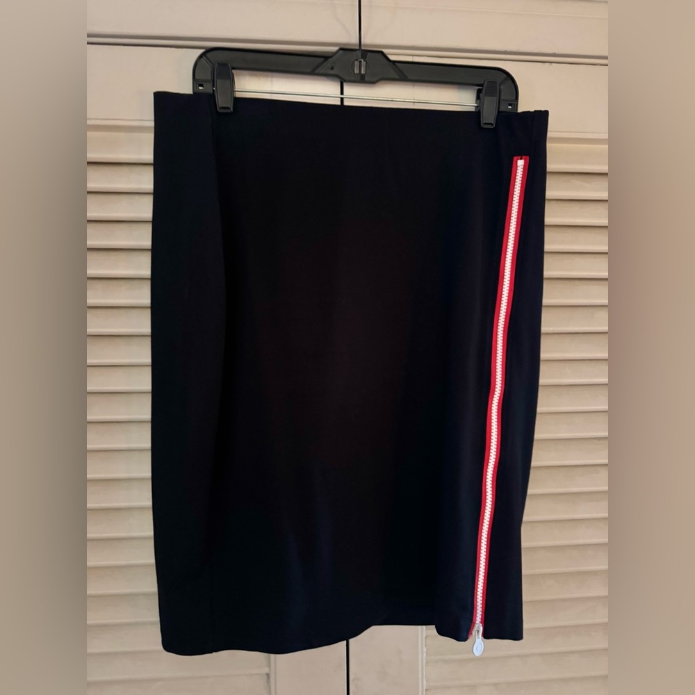 MINT HUNTER FOR TARGET BLACK ZIP PENCIL SKIRT SIZE LARGE